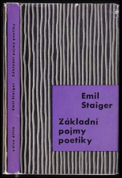 Základní pojmy poetiky