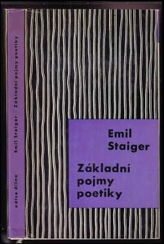 Základní pojmy poetiky