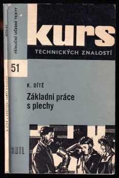 Základní práce s plechy