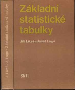 Jiří Likeš: Základní statistické tabulky