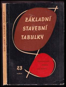 Základní stavební tabulky