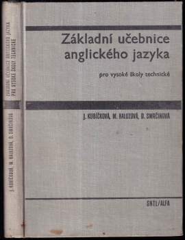 Základní učebnice anglického jazyka pro vysoké školy technické