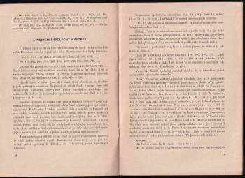 Karel Hruša: Základní věty o dělitelnosti