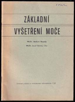 Základní vyšetření moče