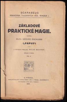 Gérard Encausse: Základové praktické magie