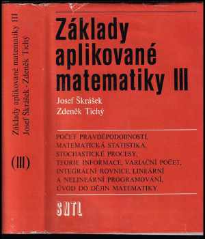 Základy aplikované matematiky III
