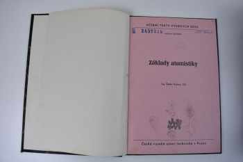 Otakar Kutman: Základy atomistiky