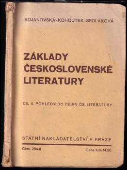 Základy československé literatury
