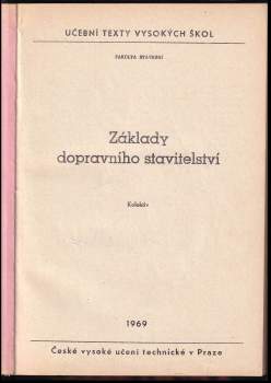 Základy dopravního stavitelství