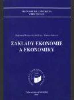 Základy ekonómie a ekonomiky