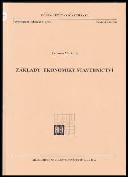 Základy ekonomiky stavebnictví
