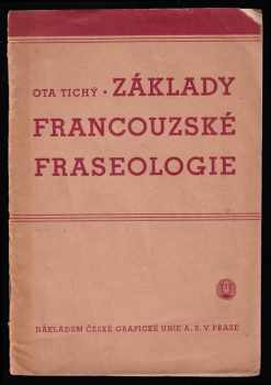 Základy francouzské fraseologie