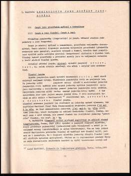 Jan Šabršula: Základy francouzské lexikologie