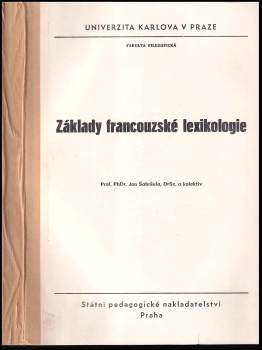 Základy francouzské lexikologie