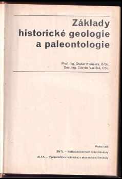 Otakar Kumpera: Základy historické geologie a paleontologie