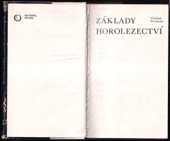 Vladimír Procházka: Základy horolezectví