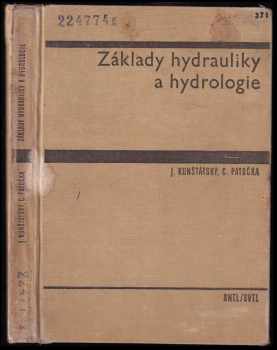 Cyril Patočka: Základy hydrauliky a hydrologie pro inženýrské konstrukce a dopravní stavby