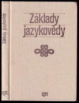 Adolf Erhart: Základy jazykovědy