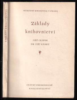 Základy knihovnictví
