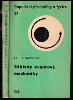 Základy kvantové mechaniky