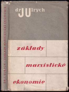 Jan Ulrych: Základy marxistické ekonomie