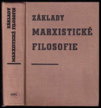 F. V. Konstantinov: Základy marxistické filosofie