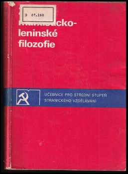 Základy marxisticko-leninské filozofie