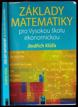 Jindřich Klůfa: Základy matematiky pro Vysokou školu ekonomickou