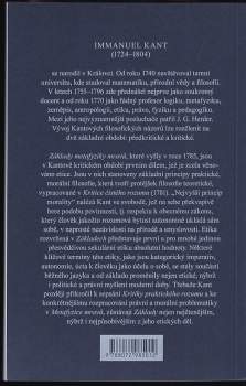 Immanuel Kant: Základy metafyziky mravů