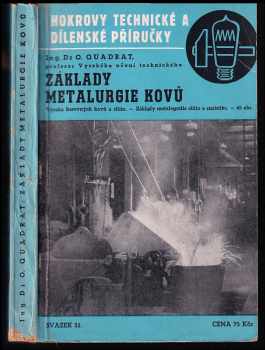 Ján Korecký: Základy metalurgie kovů
