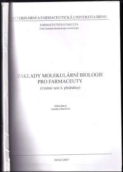Základy molekulární biologie pro farmaceuty