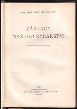 Václav Dyk: Základy našeho rybářství