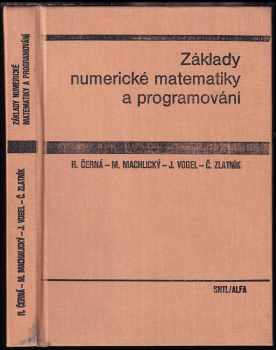 Růžena Černá: Základy numerické matematiky a programování