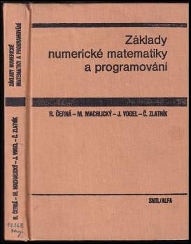 Růžena Černá: Základy numerické matematiky a programování