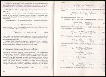 Anthony Ralston: Základy numerické matematiky