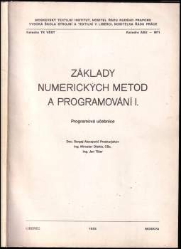 Základy numerických metod a programování