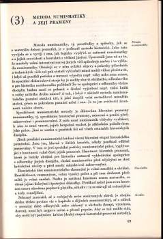 Emanuela Nohejlová-Prátová: Základy numismatiky