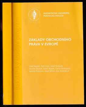 Základy obchodního práva v Evropě