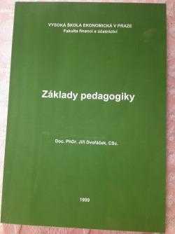 Jiří Dvořáček: Základy pedagogiky