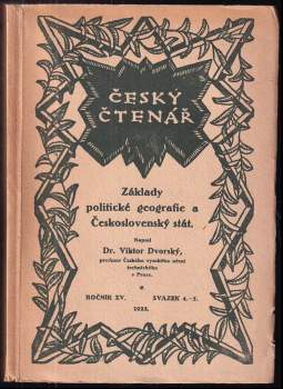 Viktor Dvorský: Základy politické geografie a Československý stát