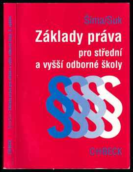 Alexander Šíma: Základy práva pro střední a vyšší odborné školy