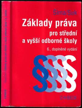 Alexander Šíma: Základy práva pro střední a vyšší odborné školy