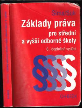 Alexander Šíma: Základy práva pro střední a vyšší odborné školy