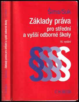 Alexander Šíma: Základy práva pro střední a vyšší odborné školy