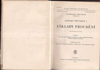 František Bauer: Základy proudění