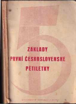 Základy první československé pětiletky
