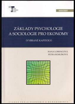 Základy psychologie a sociologie pro ekonomy