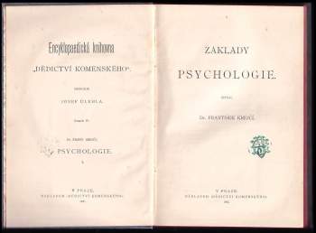 František Krejčí: Základy psychologie