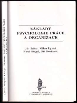 Základy psychologie práce a organizace