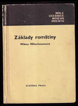 📙 Základy romštiny Milena Hübschmannová (1973, Academia)